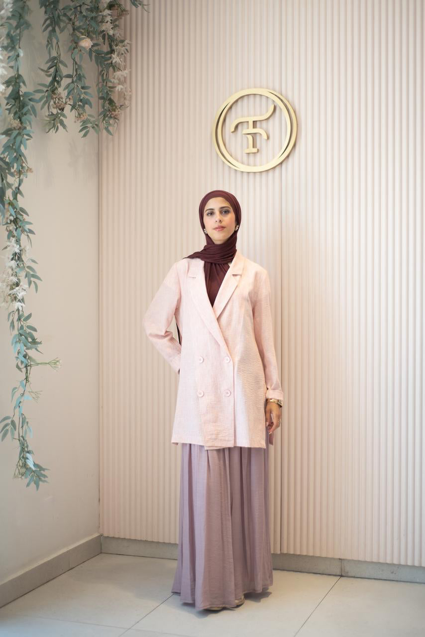 Peach Offbeat Blazer
