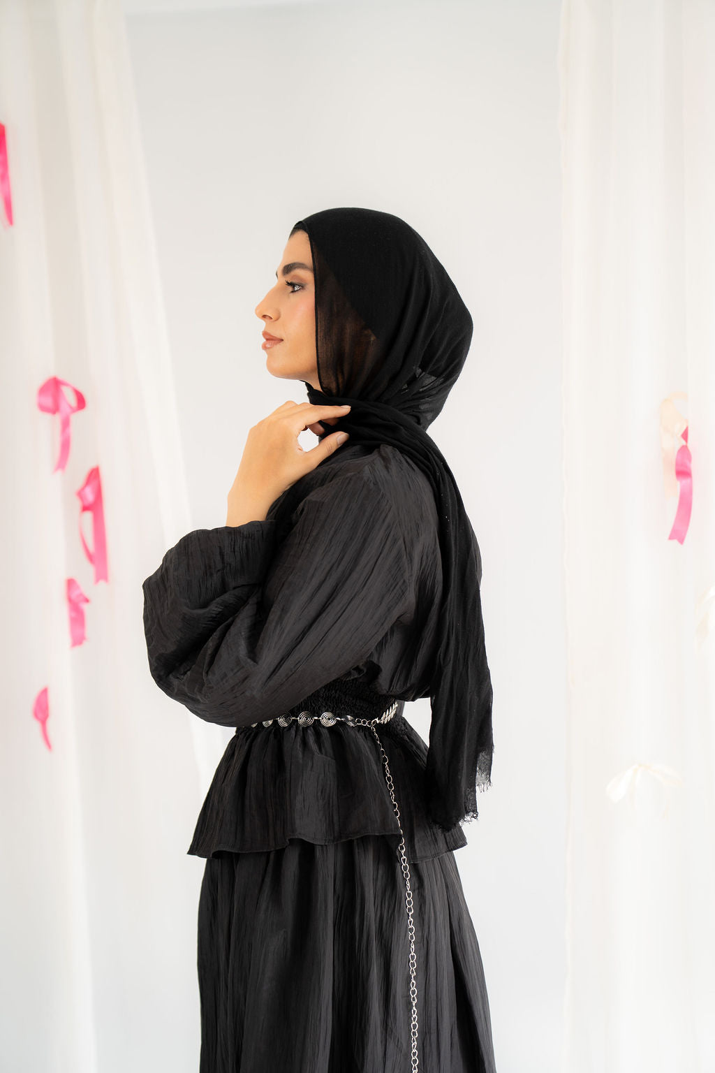 Black Candlelight Blouse