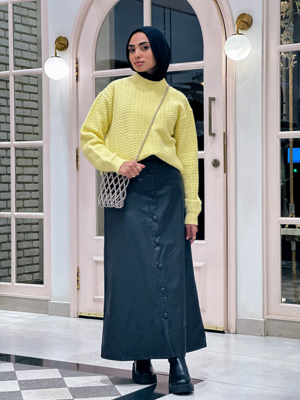 Luxe Leather Skirt