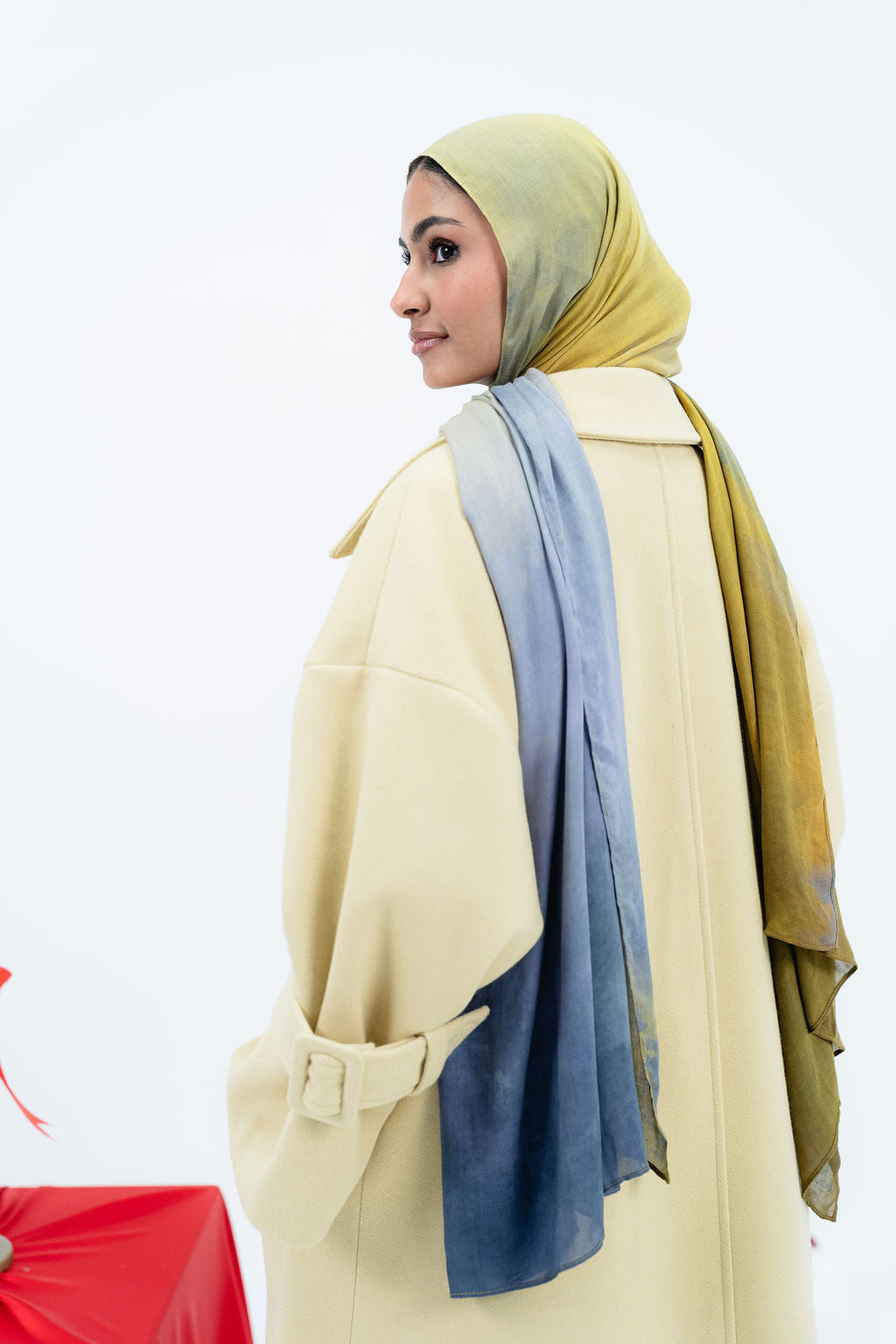 Butter Yellow Rue Trench Coat