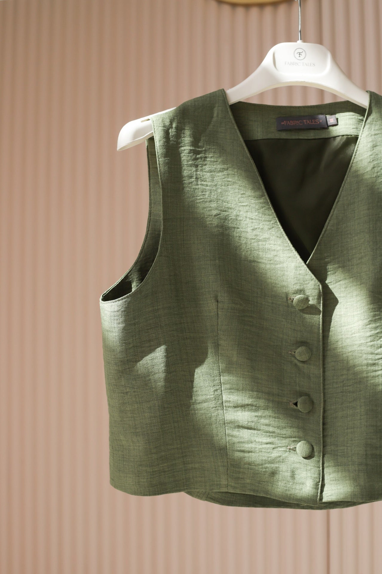 Olive Banker Vest