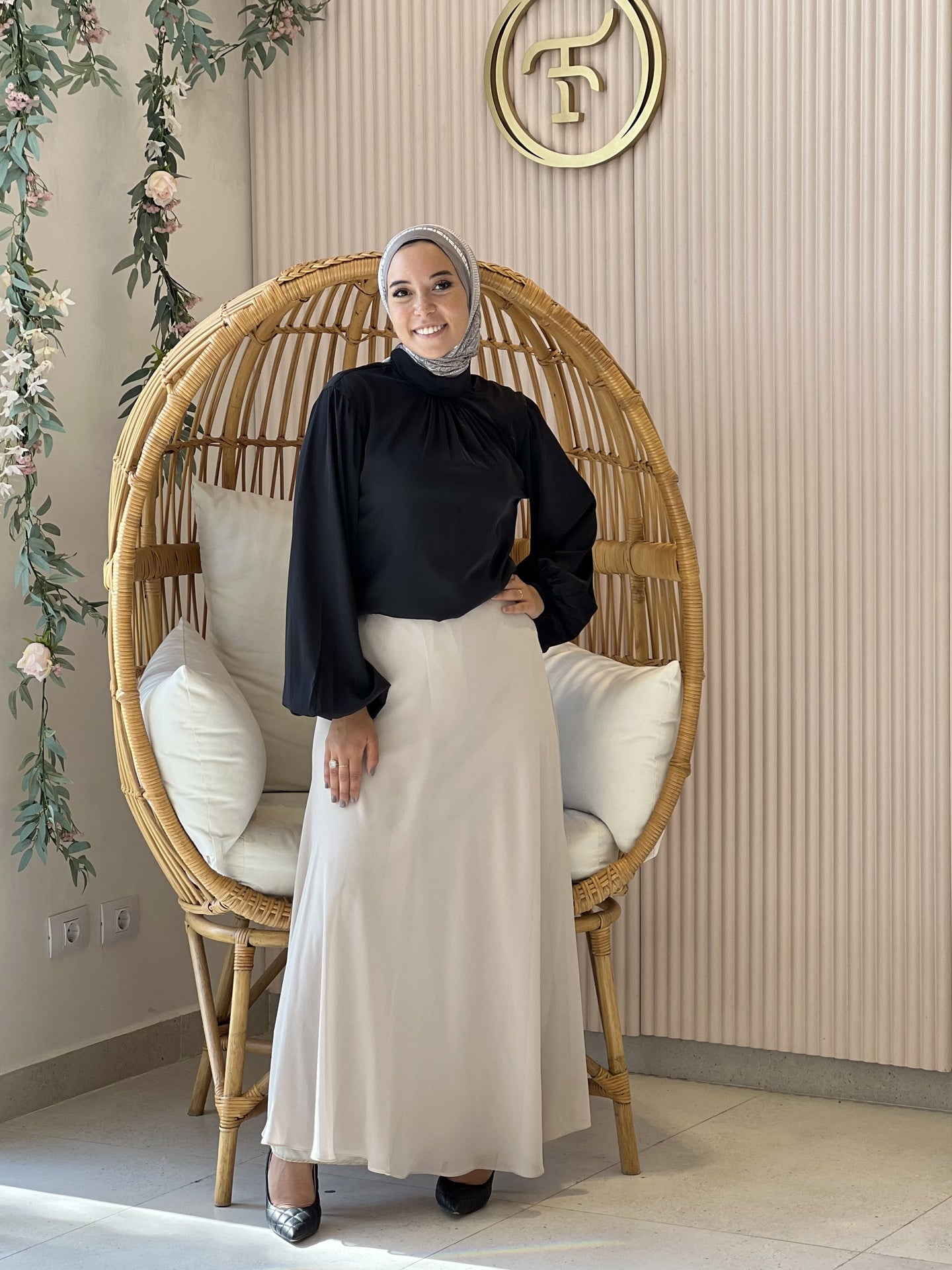 Black Rama Blouse