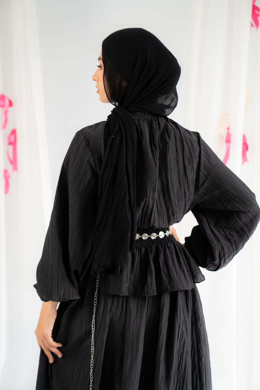 Black Candlelight Blouse
