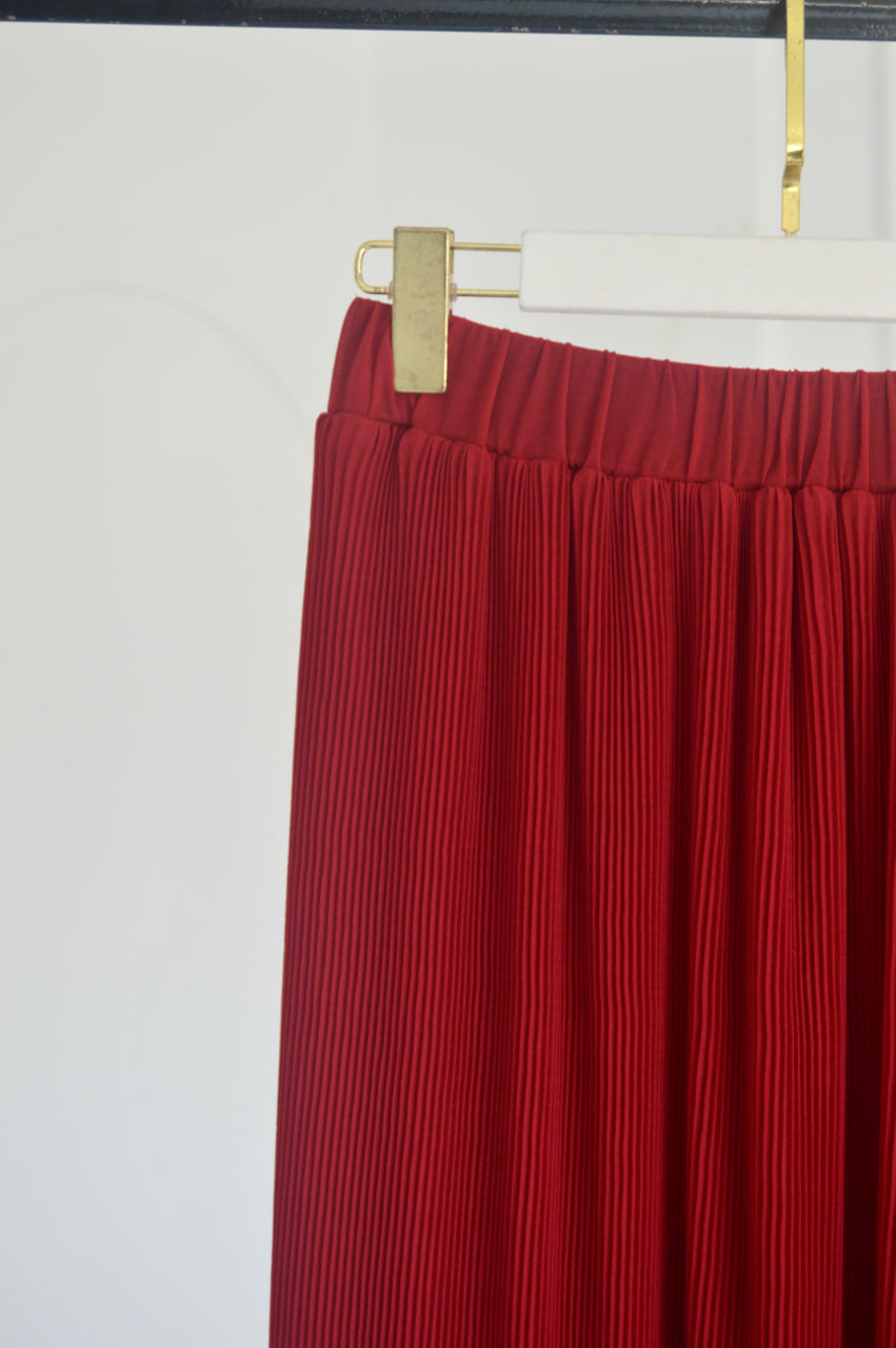 Maroon Tiana Skirt