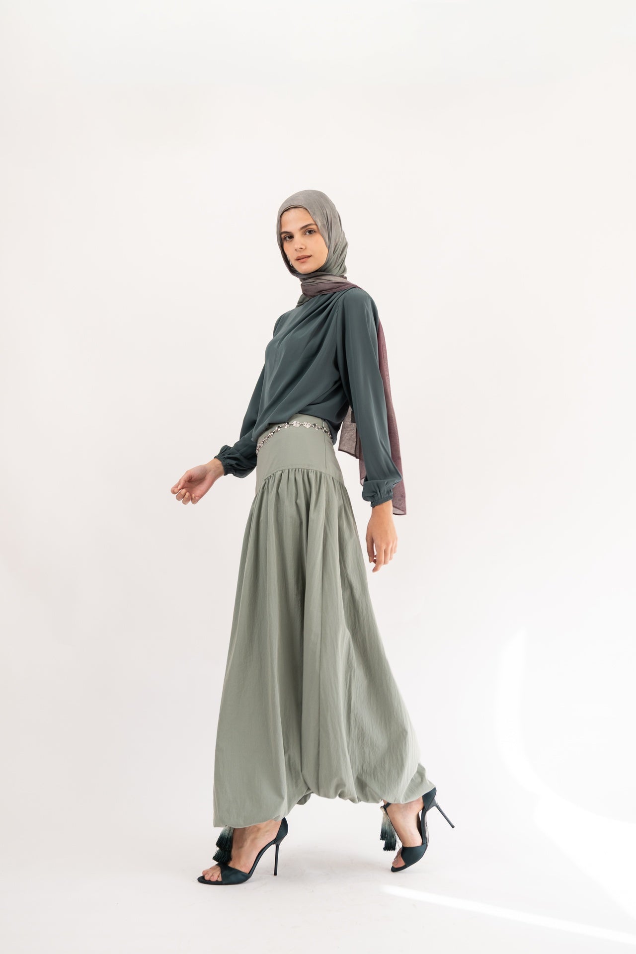 Sage Oran Skirt