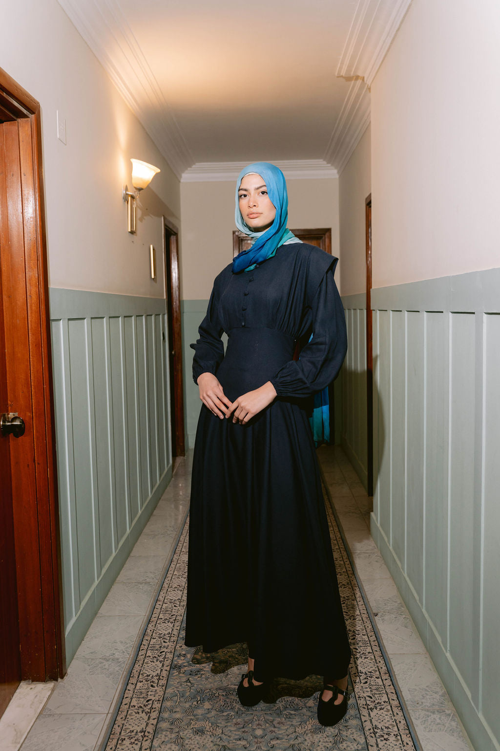 Midnight Genoa Dress