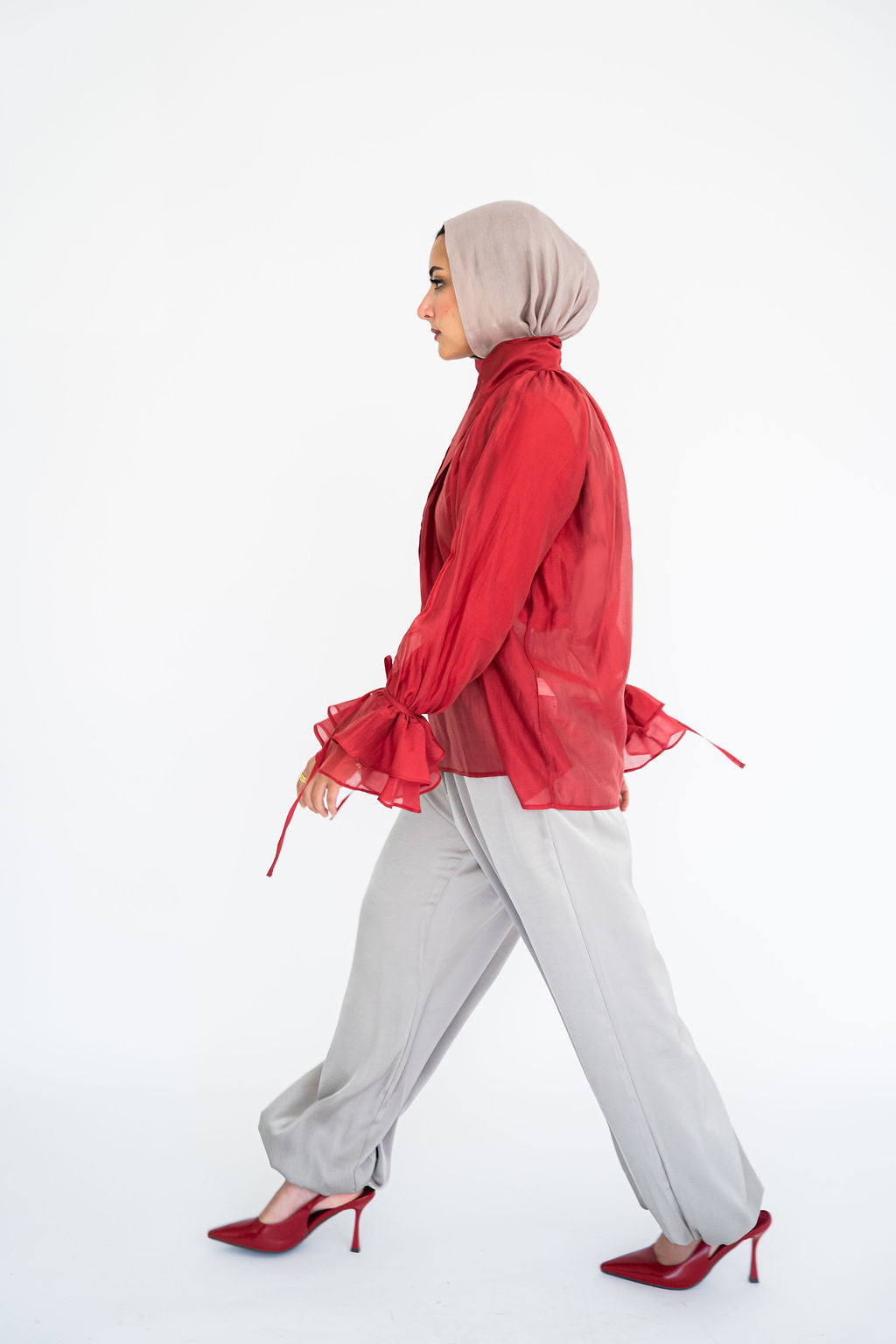 Silver Tiran Pants