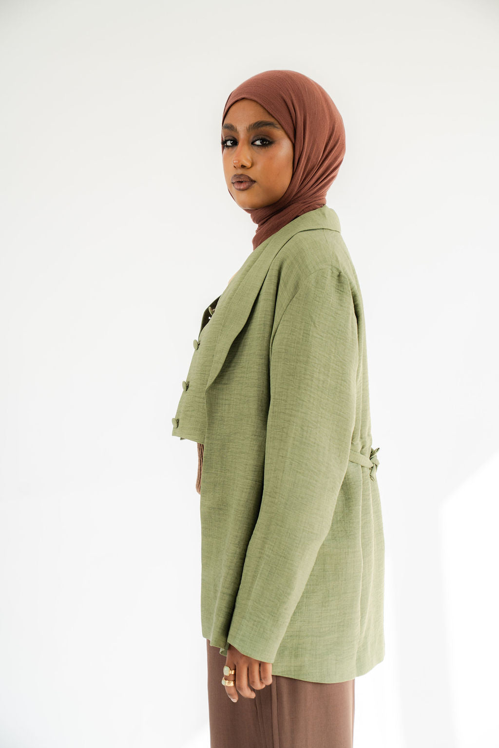 Olive Mingle Blazer