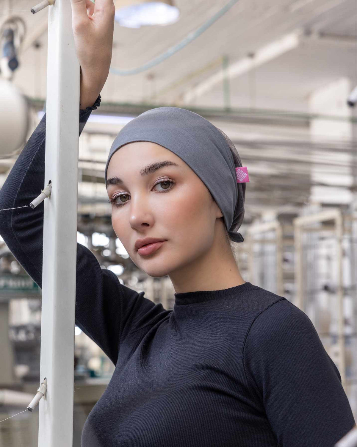 Grey Aura Mesh Bandana
