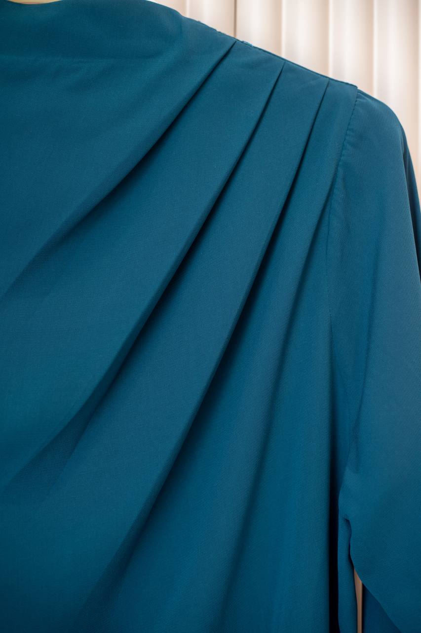 Teal Solana Blouse