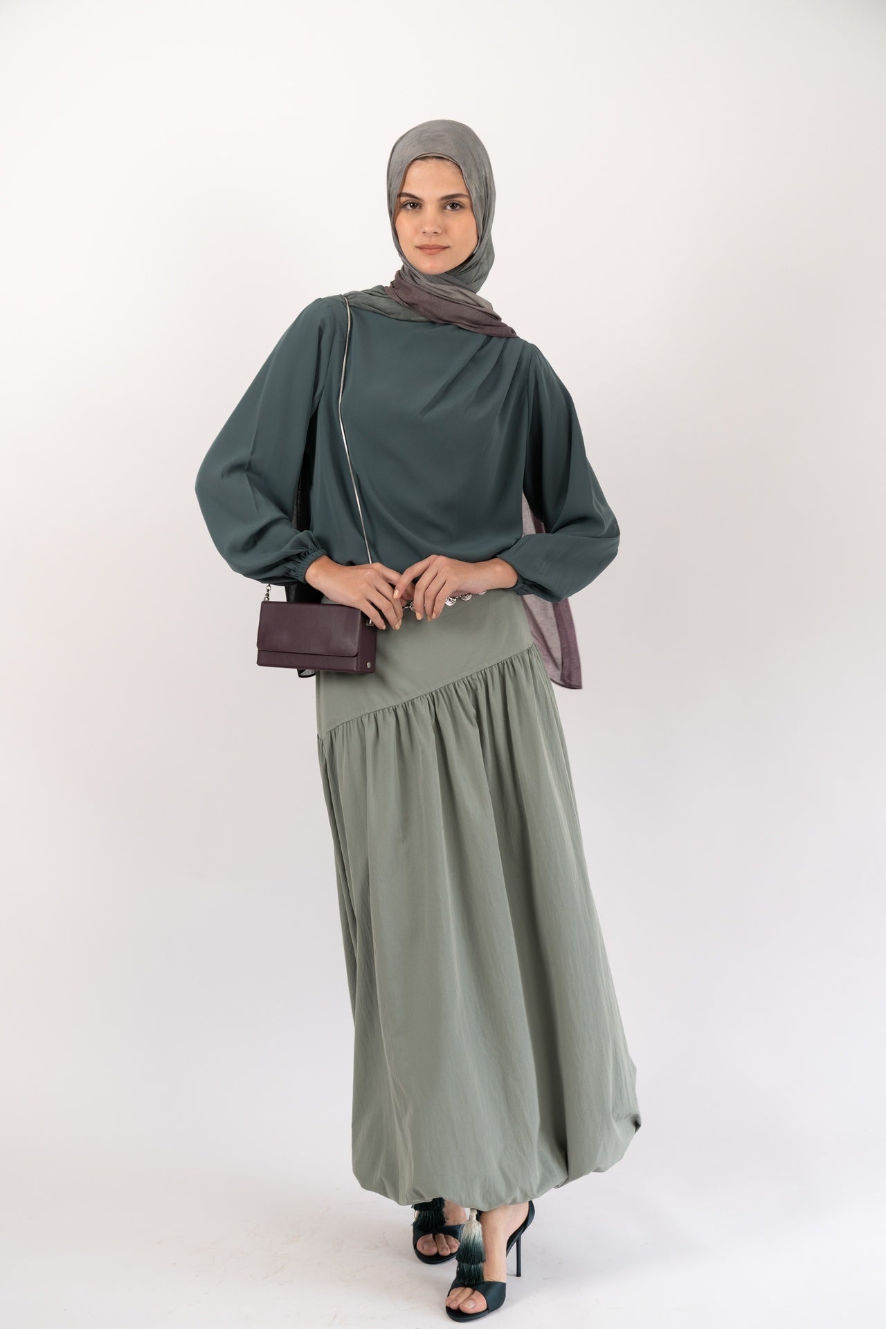 Sage Oran Skirt