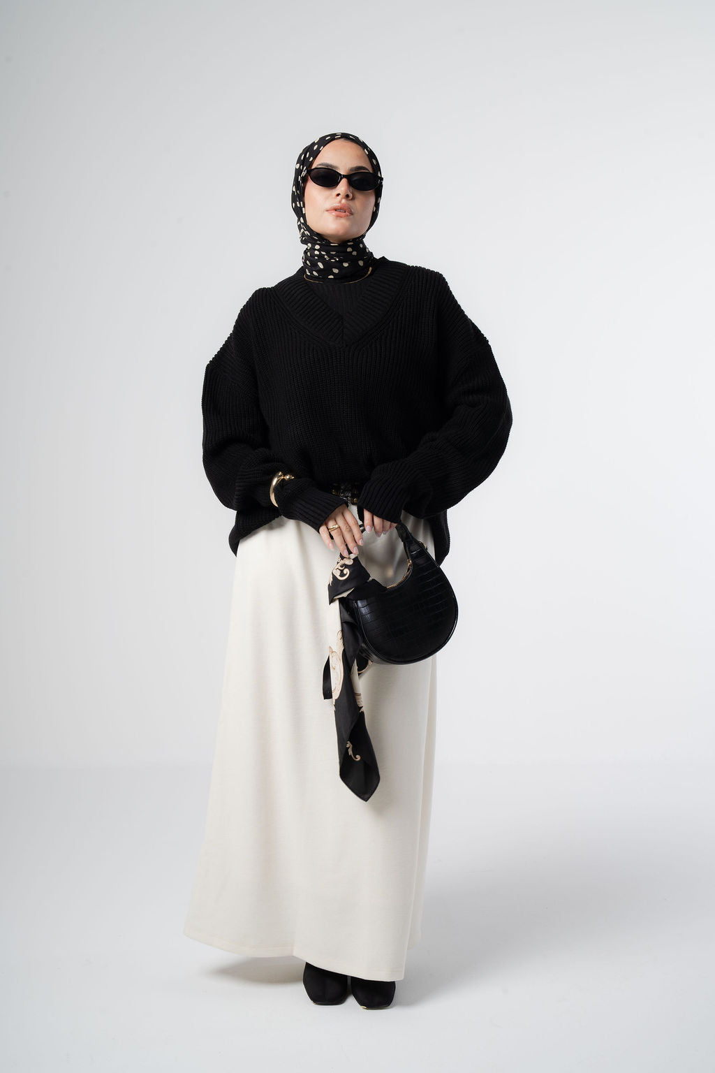 Black Malibu Pullover