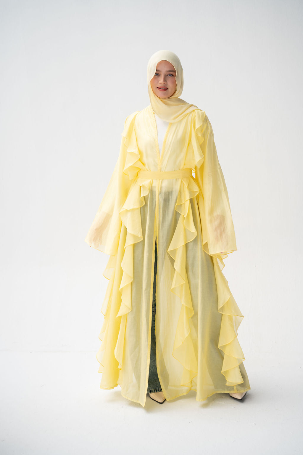 Yellow Aleppo Kaftan