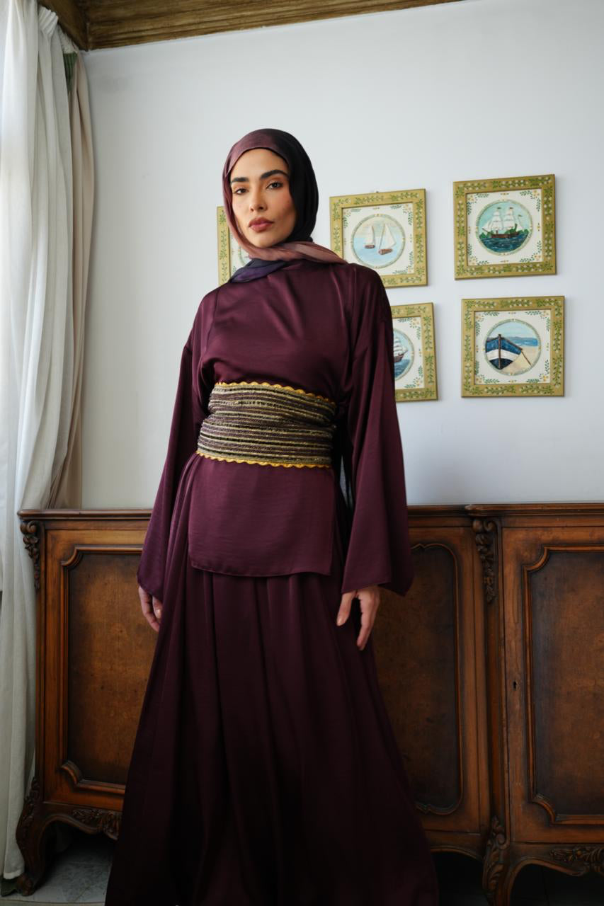 Berry Liwa Blouse