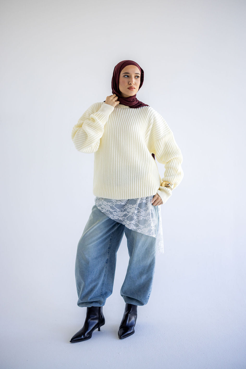 Crème Kyoto Pullover
