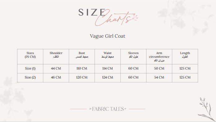 Grey Vague Girl Coat