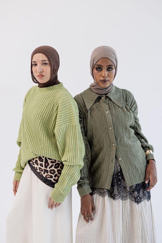 Matcha Kyoto Pullover  