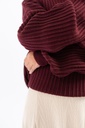 Burgundy Kyoto Pullover