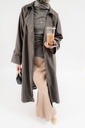 Grey Vogue Girl Coat