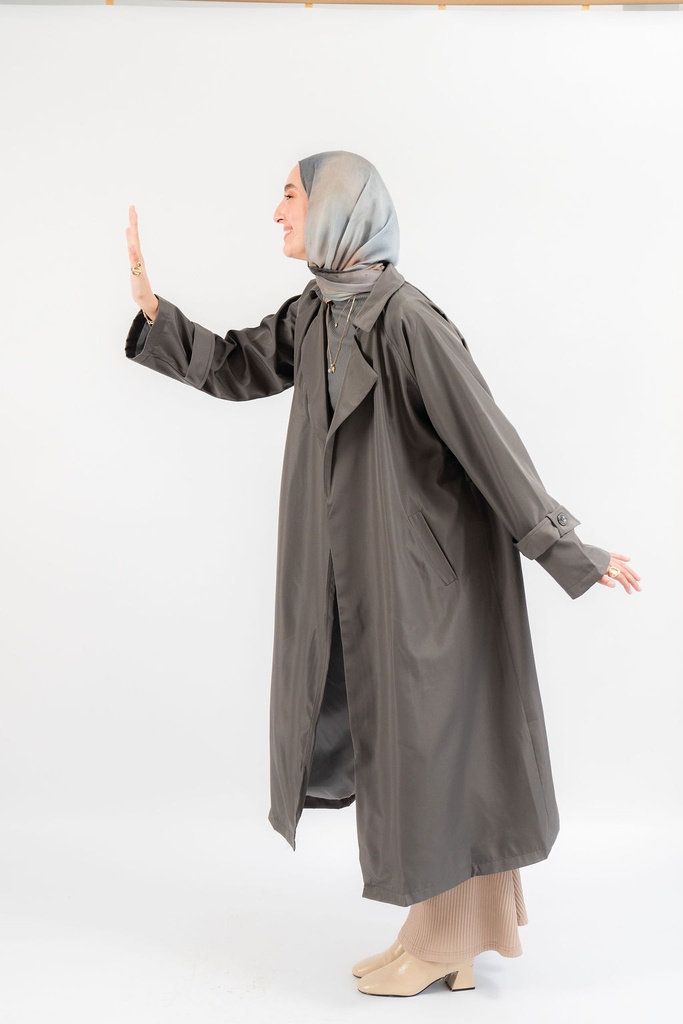 Grey Vogue Girl Coat