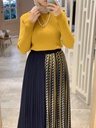 Aztec Pleated Skirt