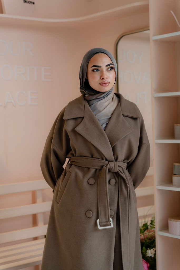 Hardwood Rue Trench Coat