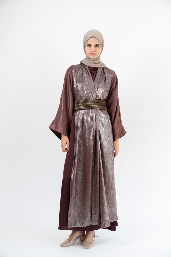 Plum Najd Kaftan  