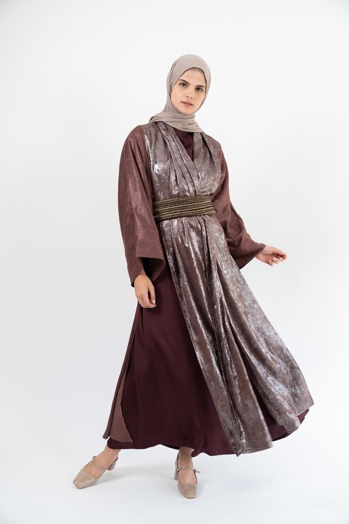Plum Najd Kaftan  
