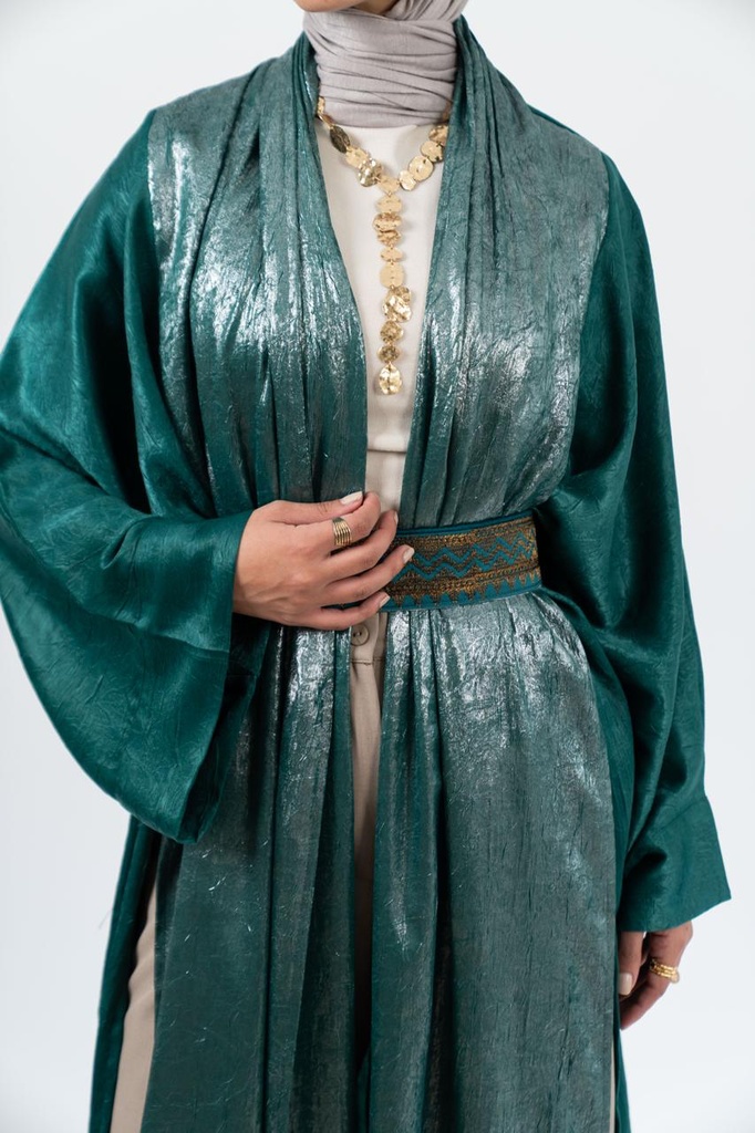 Emerald Najd Kaftan  