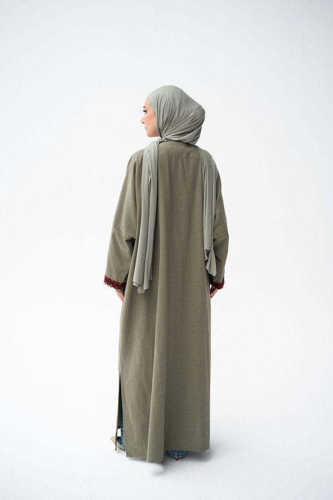 Olive Baghdad Kaftan