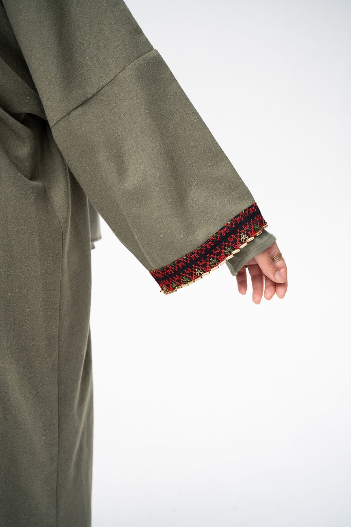 Olive Baghdad Kaftan