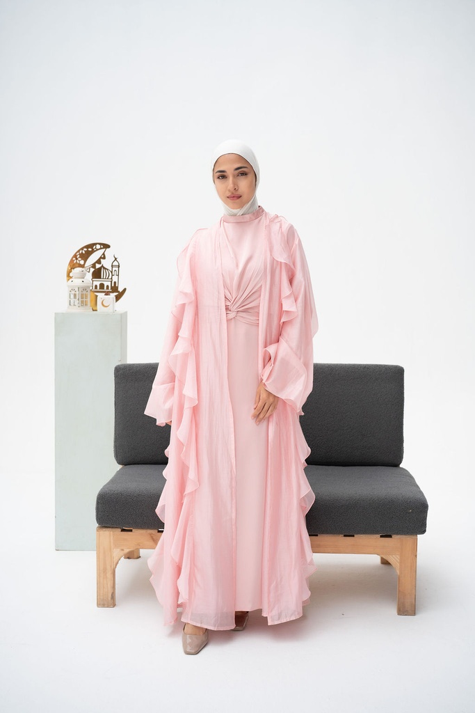 Blush Aleppo Kaftan