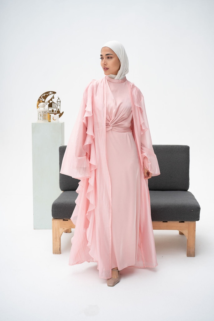 Blush Aleppo Kaftan
