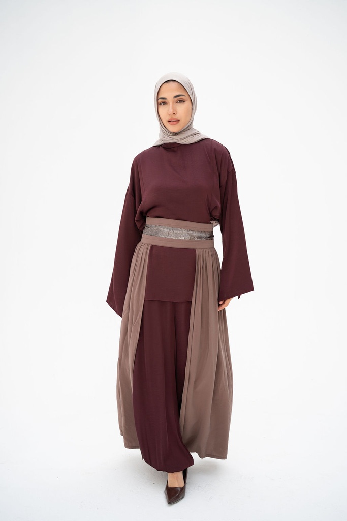 Mocha Ronda Skirt 
