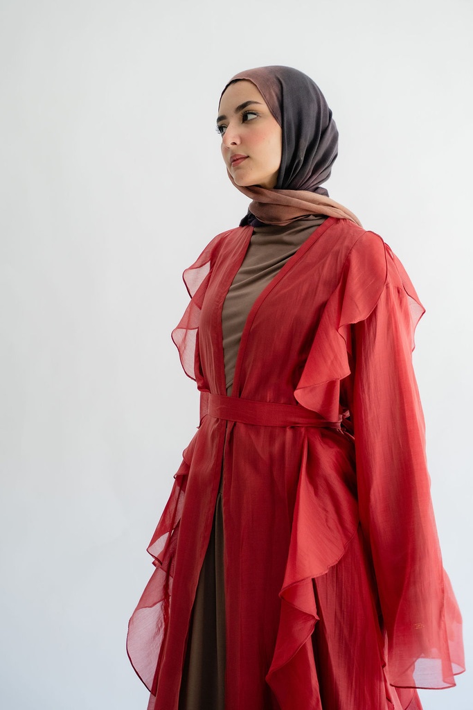 Red Aleppo Kaftan 
