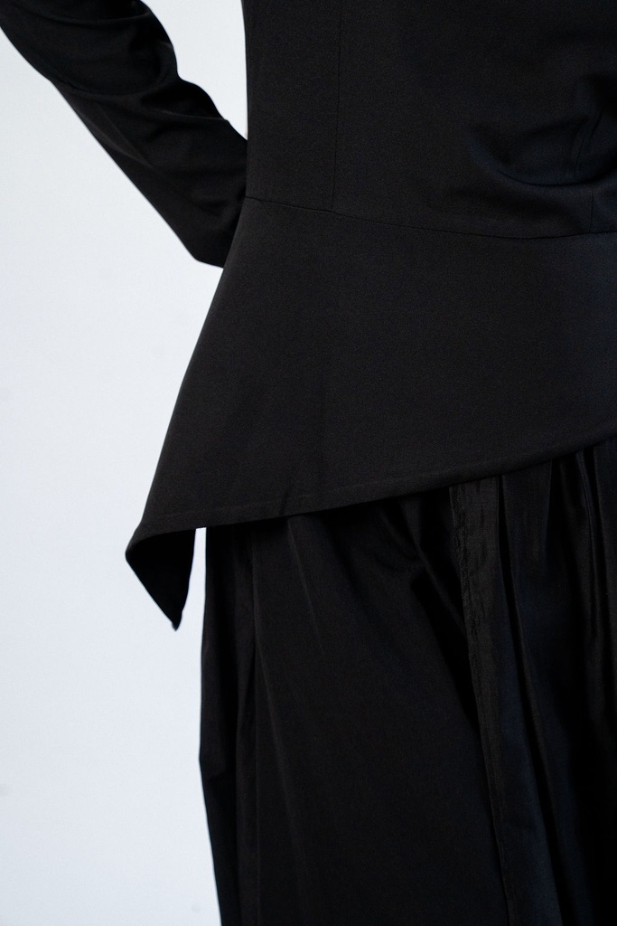 Black Milan Blouse 