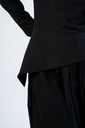 Black Milan Blouse 