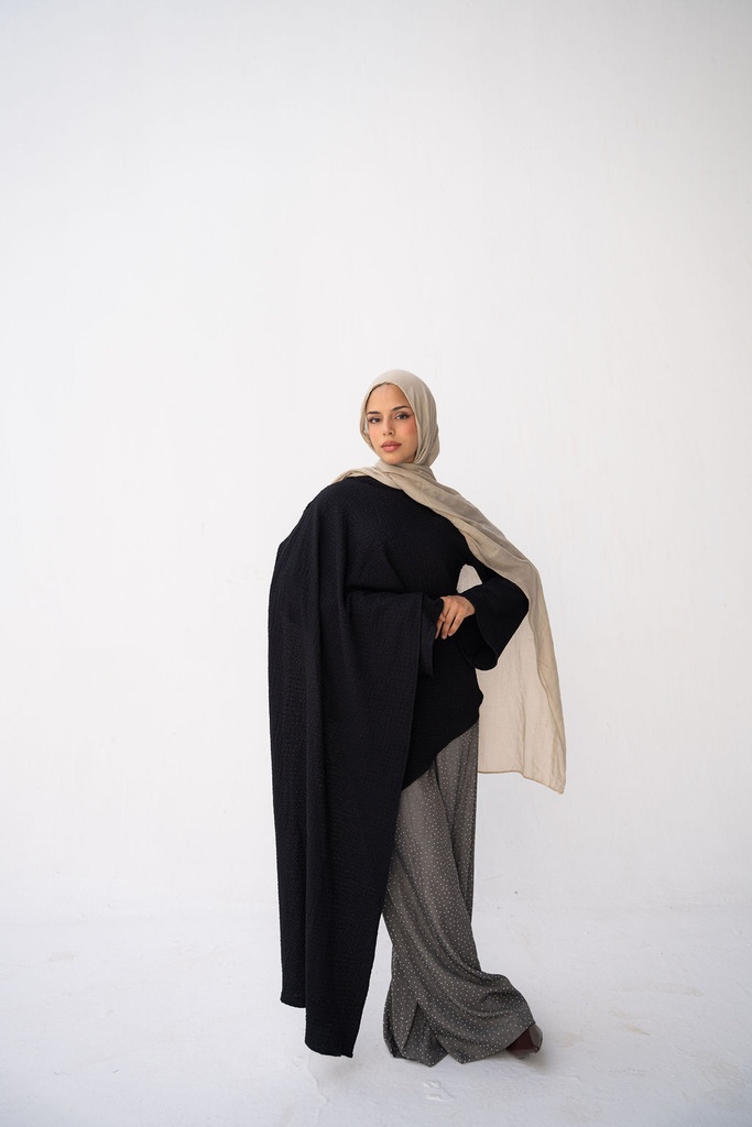 Black Venice Blouse
