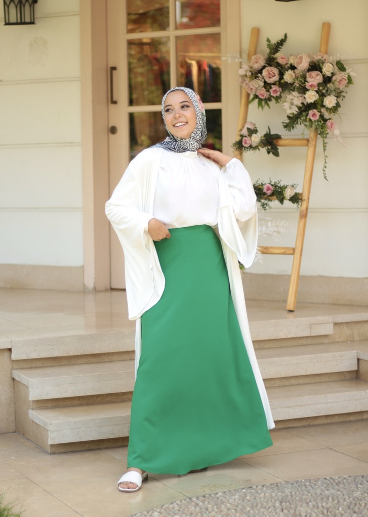 Zeina Green Skirt