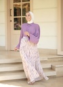 Lilac Tie Dye Skirt