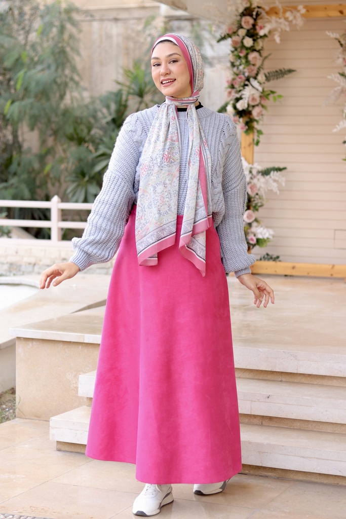 Kari Fuchsia Skirt