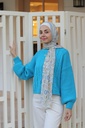 Ashley Turquoise Pullover