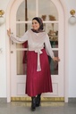 Vandela Champagne Blouse