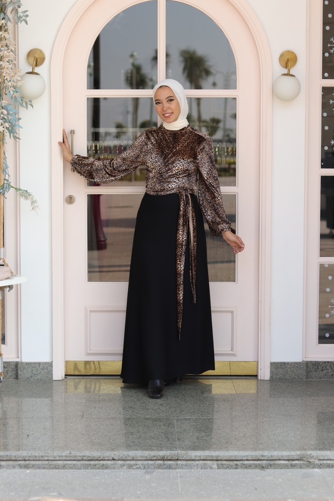 Cheetah Vandela Blouse