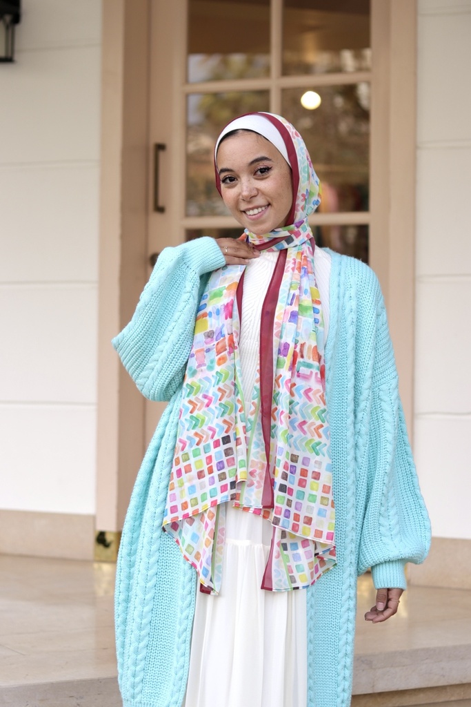 Lorya Mint Knit Cardigan