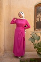 Aleena Fuchsia Wrap Dress