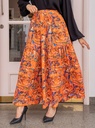 Orange Sila Skirt