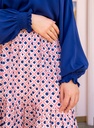 Navy Turtleneck Blouse