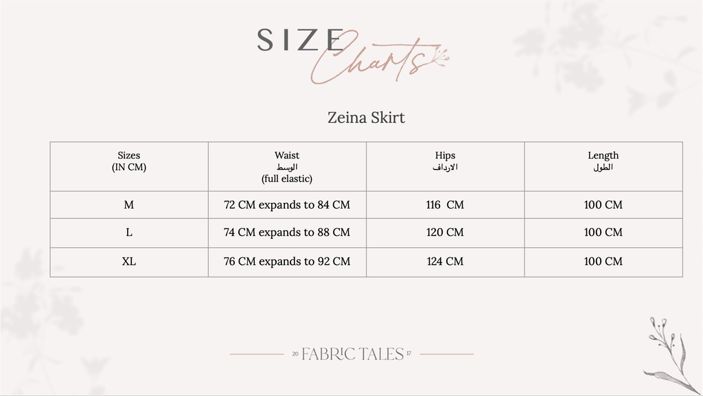 Cranberry Zeina Skirt