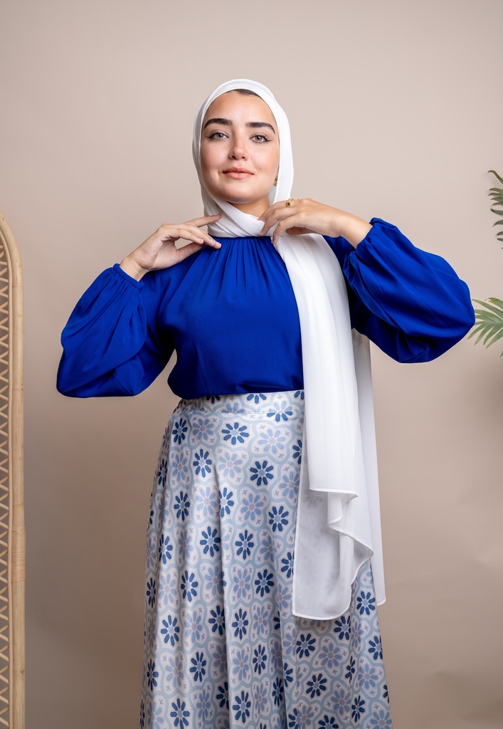 Blue Cathy Blouse